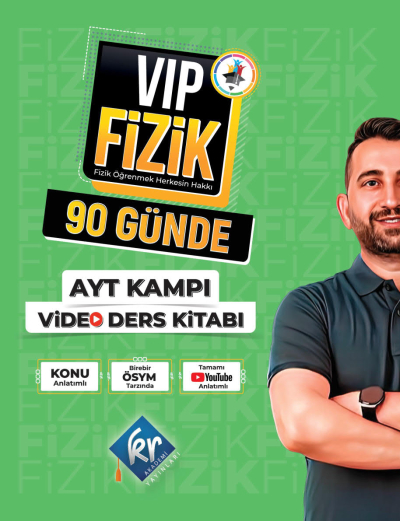 Vip Fizik 90 Günde AYT Kampı Video Ders Kitabı Fotokopinci -