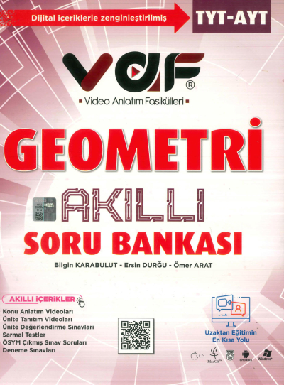 TYT AYT Geometri Soru Bankası Vaf Yayınları