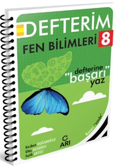 8. Sınıf Fenito Fen Bilimleri Defterim Arı Yayıncılık Fotokopinci -