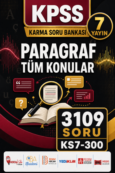 Paragraf Tüm Konular 7 Yayın 3109 Soru Fotokopinci -