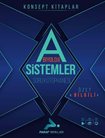 TYT Biyoloji Sistemler Kütüphanesi PRF Paraf Yayınları Fotokopinci -