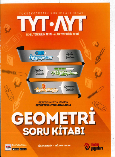 TYT AYT Geometri Soru Kitabı Metin Yayınları Fotokopinci -