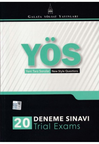 YÖS Yeni Tarz Sorular New Style Questions 20 Deneme Sınavı Trial Exams Fotokopinci -