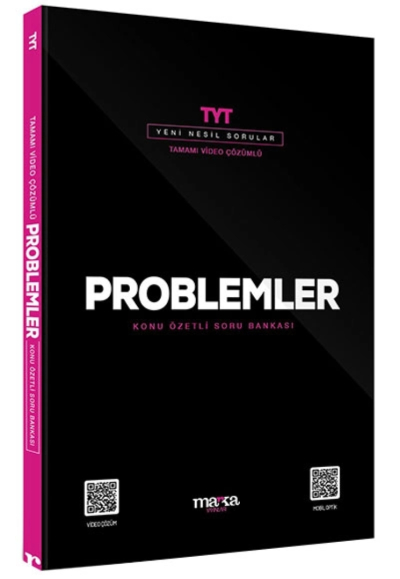 TYT Problemler Konu Özetli Yeni Nesil Soru Bankası Tamamı Video Çözümlü 2024 Fotokopinci -
