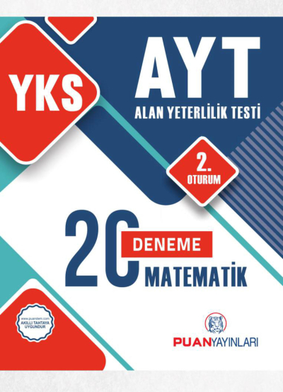 YKS AYT 2. Oturum Matematik 20 Deneme Puan Yayınları Fotokopinci -
