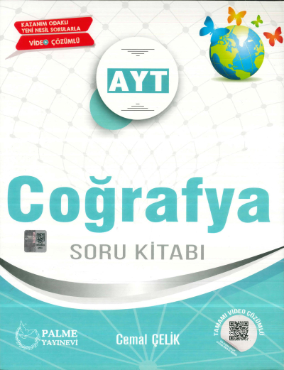 AYT Coğrafya Soru Kitabı Palme Yayınevi Fotokopinci -