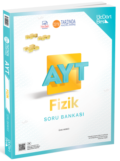 2026 AYT Fizik Soru Bankası Üç Dört Beş Yayınları Fotokopinci -