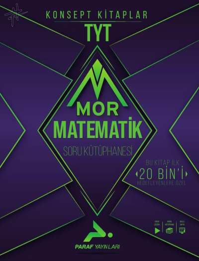 TYT Mor Matematik Soru Kütüphanesi PRF Paraf Yayınları Fotokopinci -