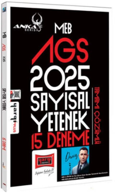 2025 MEB AGS Anka Serisi Sayısal Yetenek Tamamı Çözümlü 15 Deneme Yargı Yayınları Fotokopinci -