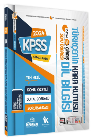 TÜRKÇENİN KARA KUTUSU DİL BİLGİSİ ÇIKMIŞ SORU BANKASI