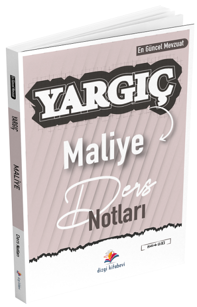 Dizgi Kitap Maliye YARGIÇ Ders Notları Dizgi Kitap Fotokopinci -