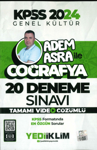 ASEM ASRA İLE COĞRAFYA 20 DENEME TAMAMI VİDEO ÇÖZÜMLÜ