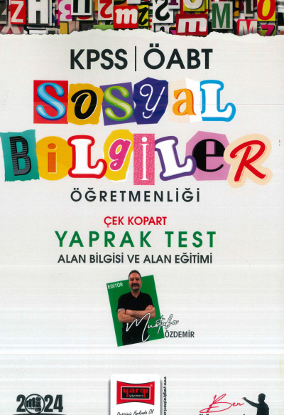 ÖABT SOSYAL BİLGİLER ÖĞRETMENLİĞİ ÇEK KOPAR YAPRAK TEST ALAN BİLGİSİ ALAN EĞİTİMİ Fotokopinci -