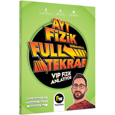 AYT Fizik Full Tekrar Video Ders Kitabı Fotokopinci -
