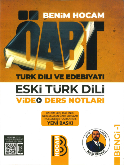 ESKİ TÜRK DİLİ VİDEO DERS NOTLARI BENGİ-1