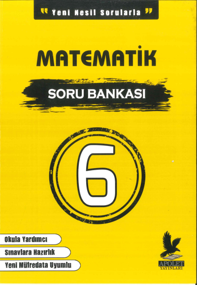 6.SINIF MATEMATİK SORU BANKASI Apolet Yayınları Fotokopinci -