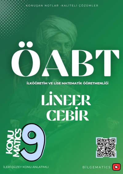 Konumatics 9 ÖABT Lineer Cebir Hüseyin Hoca Fotokopinci -