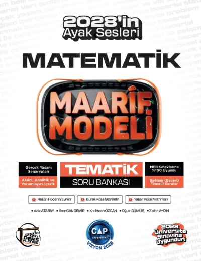 Üniversiteye Hazırlık Matematik Ders Platosu Maarif Modeli Tematik Soru Bankası Çap Yayınları Fotokopinci -