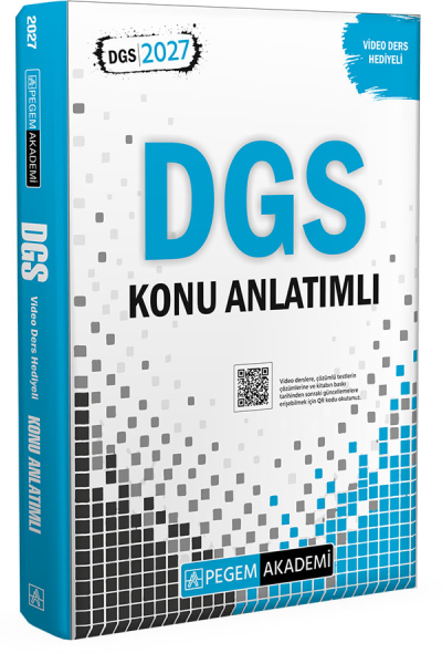 2027 DGS Konu Anlatımlı Pegem Akademi Fotokopinci -