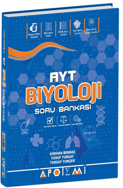 AYT Biyoloji Soru Bankası Apotemi Yayınları Fotokopinci -