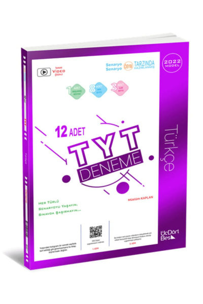 TYT - Türkçe 12 Deneme Fotokopinci -