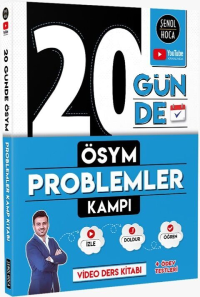 20 Günde ÖSYM Problemler Kampı Şenol Hoca Fotokopinci -