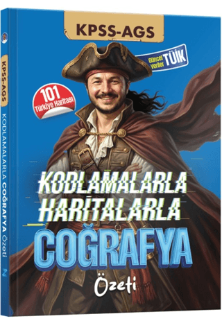 KPSS-AGS Kodlamalarla Haritalarla Coğrafya Özeti Cep Kitabı Zeduva Yayınları (RENKLİ ALMANIZ ÖNERİLİR)