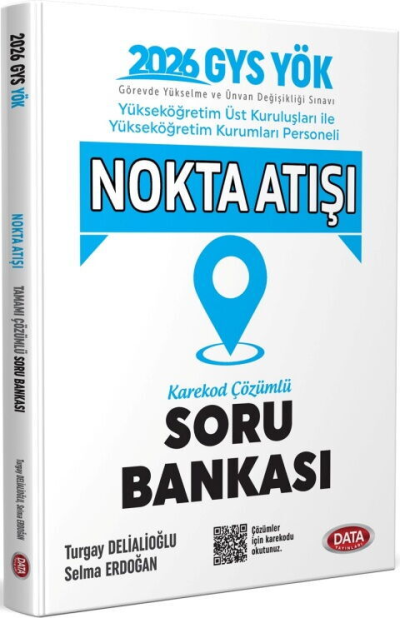 2026 YÖK GYS Nokta Atışı Soru Bankası Data Yayınları Fotokopinci -