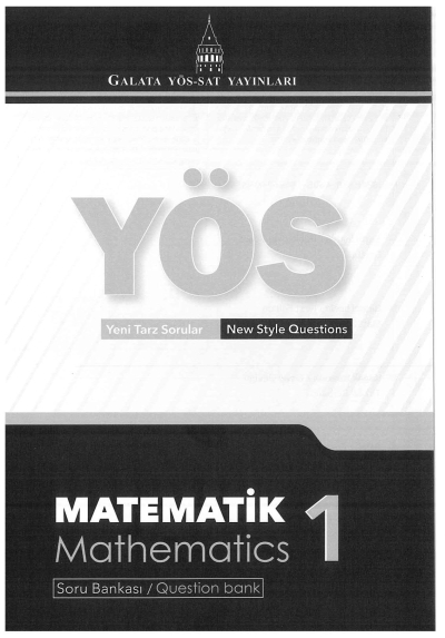 YÖS Matematik 1 Soru Bankası Fotokopinci -