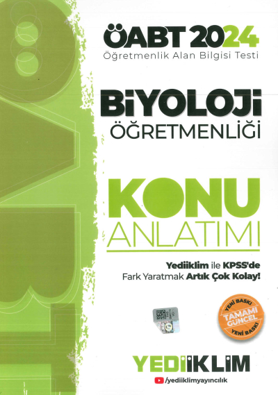 ÖABT BİYOLOJİ ÖĞRETMENLİĞİ KONU ANLATIMI Fotokopinci -
