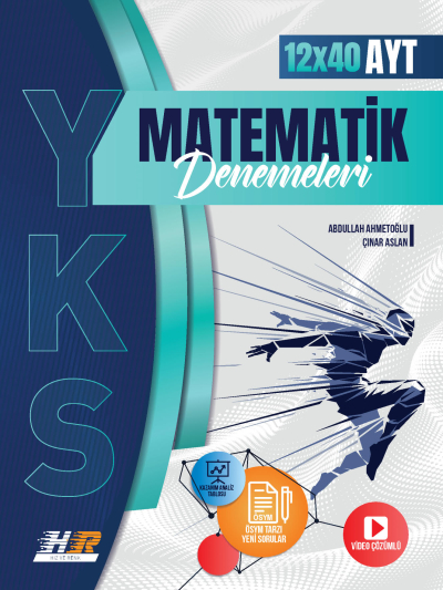 AYT Matematik 12 x 40 Denemeleri Hız ve Renk Yayınları Fotokopinci -