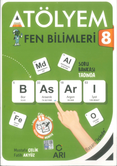 8. Sınıf Fen Bilimleri Atölyem Fenito Arı Yayıncılık Fotokopinci -
