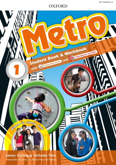 Metro 1 Student Book WoorkBook Fotokopinci -