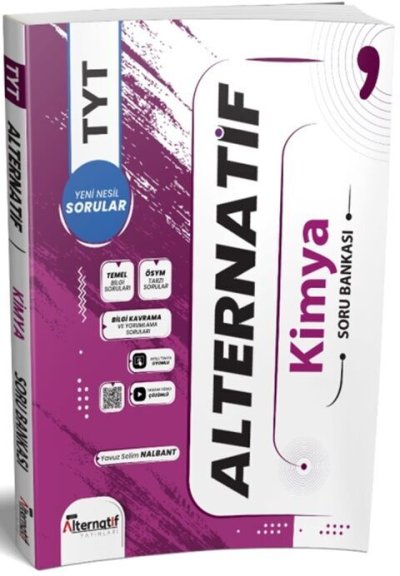 Alternatif Yayınları TYT Kimya Alternatif Soru Bankası Fotokopinci -