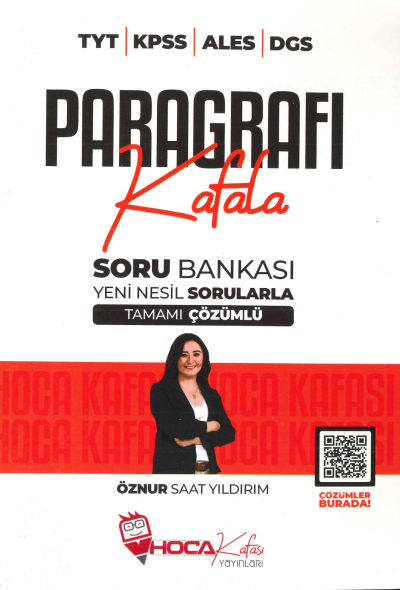 PARAGRAFI KAFALA SORU BANKASI TAMAMI ÇÖZÜMLÜ ÖZNUR SAAT YILDIRIM Fotokopinci -