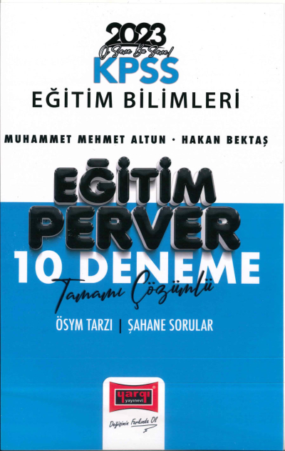 EĞİTİM PERVER 10 DENEME TAMAMI ÇÖZÜMLÜ Fotokopinci -