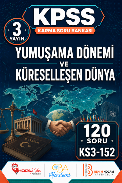 Yumuşama Dönemi ve Küreselleşen Dünya 3 Yayın 120 Soru (Benim Hocam - CBA - Hoca Kafası Yayınları)