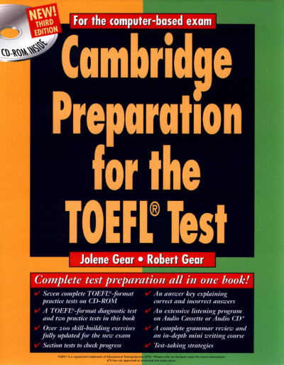 CAMBRIDGE PREPARATION FOR THE TOEFL TEST Fotokopinci -