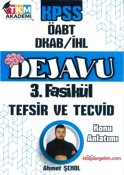 DEJAVU 3. FASİKÜL TEFSİR VE TECVİD Fotokopinci -