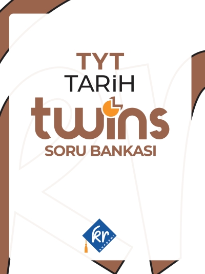 2026 TYT Twins Tarih Soru Bankası KR Akademi Yayınları Fotokopinci -