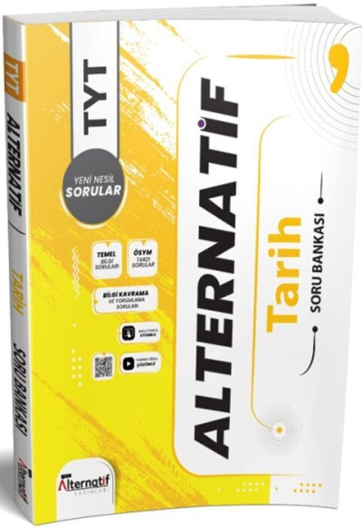 Alternatif Yayınları TYT Tarih Alternatif Soru Bankası Fotokopinci -