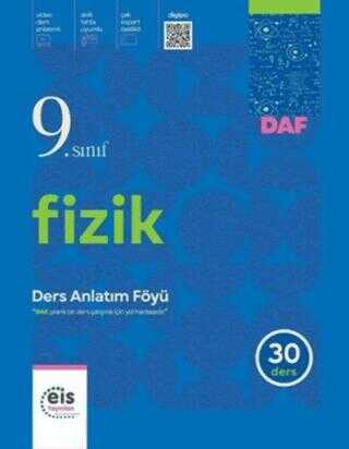 9.Sınıf DAF Fizik EİS Yayınları Fotokopinci -