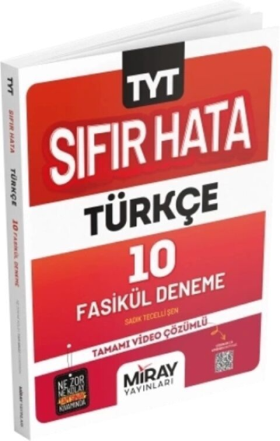 TYT Türkçe 40x10 Fasikül Denemeler Miray Yayınları Fotokopinci -