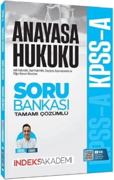 KPSS A Grubu Anayasa Hukuku Soru Bankası Çözümlü - Erdal Fanid İndeks Akademi Yayıncılık Fotokopinci -