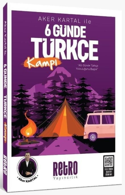 Aker Kartal ile 6 Günde Türkçe Soru Kampı Retro Yayıncılık Fotokopinci -