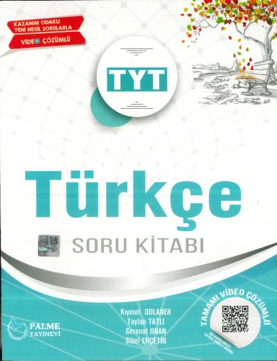 TYT Türkçe Soru Kitabı Palme Yayınevi Fotokopinci -