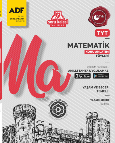 Soru Kalesi Yayınları TYT Matematik ADF Konu Anlatım Föyleri Fotokopinci -