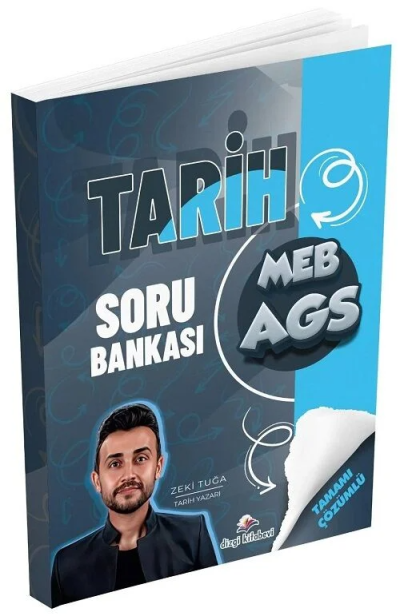 MEB-AGS Tarih Soru Bankası Çözümlü Dizgi Kitap Yayınları Fotokopinci -