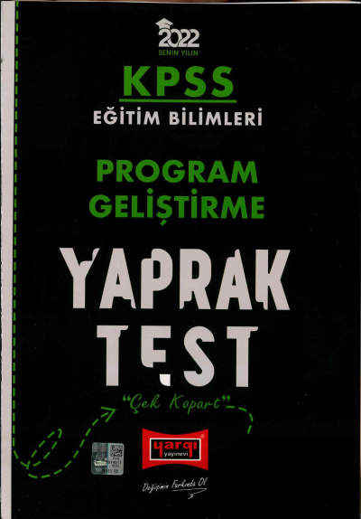 PROGRAM GELİŞTİRME YAPRAK TEST Fotokopinci -