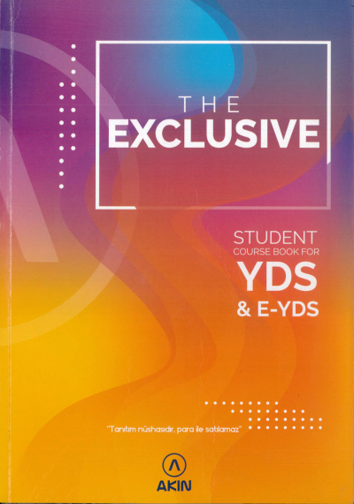 THE EXCLUSIVE STUDENT COURSE BOOK FOR YDS & E-YDS Fotokopinci -